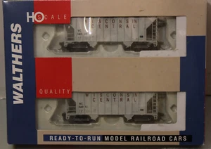 Walthers Greenville 100 Ton Wisconsin Central Twin Hopper Car 932-27404 New - Picture 1 of 3