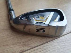 Right Handed Cobra S2 Max 6 Iron Regular Steel Shaft Cobra Golf Pride Grip - Picture 1 of 15