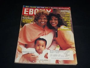 1995 MAY EBONY MAGAZINE - WHITNEY & CISSY & BOBBI KRISTINA COVER - L 7557 - Foto 1 di 2