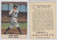 1961 Golden Press Hall of Fame Babe Ruth #3 HOF