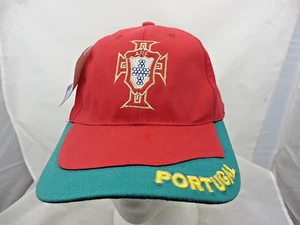 FIFA World Cup Portugal baseball cap hat adjustable v soccer football NWT - Picture 1 of 3