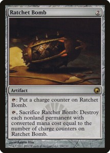 Ratchet Bomb Scars of Mirrodin NM Artifact Rare MAGIC GATHERING CARD ABUGames