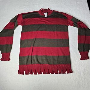 Rubies A Nightmare on Elm Street Sweater Size X-Large Freddy Krueger Halloween