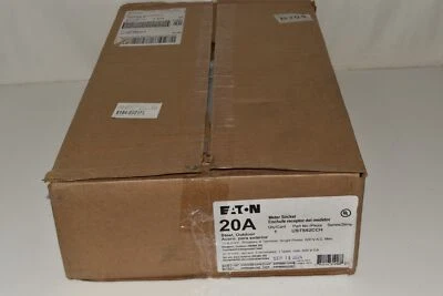 *AH* Eaton USTS62CCH :: Meter Socket, 20A, 600V - NEW  (VSP20) - Image 1 of 3