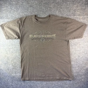 Camiseta vintage Harley Davidson para hombre marrón talla XL doble cara Daytona Beach - Imagen 1 de 13