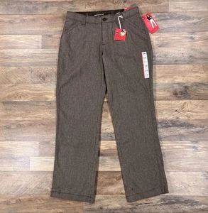 Pantalones Lee Mujer 12 Marrón Carden Adelgazante Pierna Recta Tweed - Imagen 1 de 11