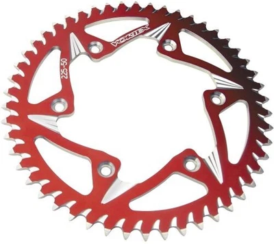 Piñón trasero de aluminio rojo Vortex 438ZR-44 44 T 530 2012 Yamaha YZF R1 438ZR-44 Foto 1 de 3