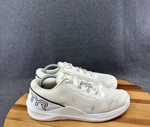 TYR CXT-2 Men's Size 9 White & Black Trainers / Gym / Athletic Shoes - Picture 1 of 11