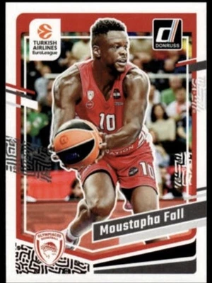 2023-24 Donruss Euroleague Moustapha Fall #123 - Image 1 of 2