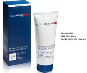 CLARINS MEN SHAMPOO & SHOWER HAIR AND BODY INVIGORATING 200ML - Picture 1 of 1