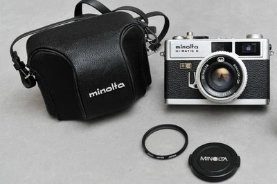 Minolta HI-MATIC E mit lichtstarkem Rokkor-GF 1:1.7 f=40mm - Bild 1 von 4