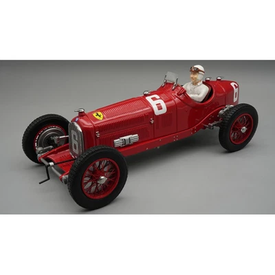 ALFA ROMEO P3 TIPO B N.6 WINNER MONZA GP 1932 R.CARACCIOLA WITH DRIVER 1:18 Tecn - Immagine 1 di 2