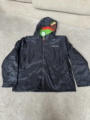 Burger King Crew Drive Thru Jacket Large Full Zip Employee Uniform Fleece Lined - Image 1 of 4