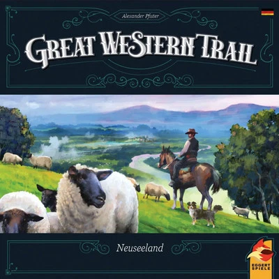 ASMODEE GMBH Great Western Trail: Neuseeland | Alexander Pfister | Spiel | EGGD0009 | Deutsch