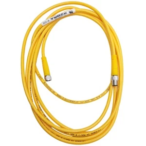 Turck PKG 3M-3-PSG 3M PicoFast 3-Pin M8 Female to 3-Pin M8 Male, 125VAC, 4A, 3m - Picture 1 of 10