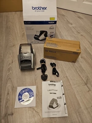 Brother QL-570 Label Thermal Printer - Image 1 of 4
