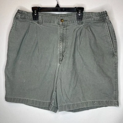 Pantalones Cortos Informales Savane Caqui Para Hombre Talla 36 100% Algodón Calce Relajado Foto 1 de 4