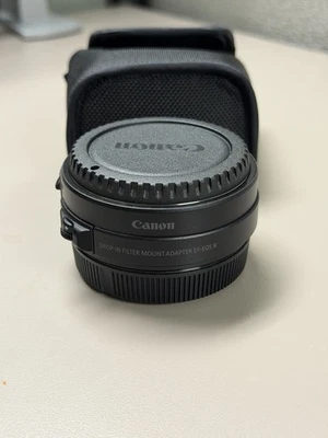 Adaptador de montaje de filtro desplegable Canon EF-EOS R con filtro ND variable desplegable Foto 1 de 4