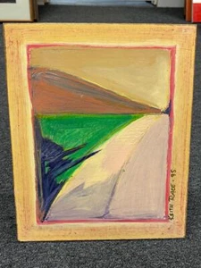 Keith Race San Francisco Original Oil Painting Art 1995 Abstract Modern Signed 4 - Picture 1 of 8