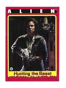 1979 Topps ALIEN #65 Hunting the Beast (Pack frais)