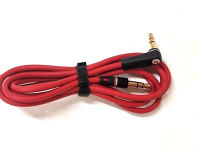 Genuine Beats by Dre Replacement 3.5mm L Jack Audio AUX Cable Cord Wire Lead - Image 1 of 4