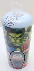 MARVEL AVENGERS LCD DIGITAL WATCH BATTERY OPERATED WRISTWATCH AND COIN BANK - Picture 1 of 7