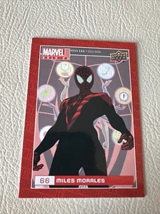 2019-20 Upper Deck Marvel Annual #66 Miles Morales Fractal - Picture 1 of 2