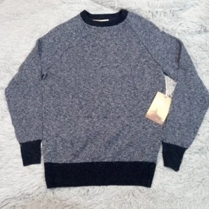 Frederik Anderson Copenhagen Sweater Mens S Blue Cozy Comfort Soft New - Picture 1 of 10