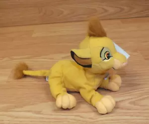 Disney Re Leone Piccolo 6" Simba Borsa Fagioli Da Collezione Peluche Giocattolo - Foto 1 di 4