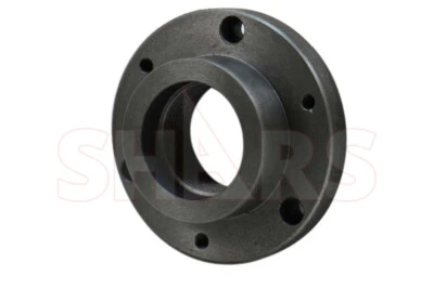 SHARS TOOL 5" Fully Machined Threaded Back Plate 2-1/4-8 For 3 or 4 Jaw Self Center Chuck #