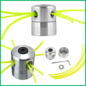 Testina per decespugliatore tagliaerba universale 4 fili in alluminio ricambio - Foto 1 di 2