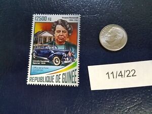 Eleanor Roosevelt Lincoln Sunshine 2017 Republique De Guinee Stamp