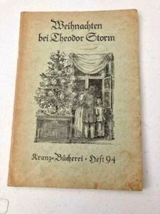 WEIHNACHTEN BEI THEODOR STORM by Otto Metzter; (1928)  German - Foto 1 di 3
