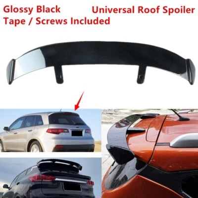 Fit For Acura RDX 07-12 Tailgate Roof Spoiler Modified Top Wing Universal Black Foto 1 de 4