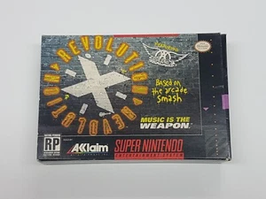 Revolution X Promo Display Super Nintendo SNES nur Box *(ohne Spiel, ohne Anleitung)* - Bild 1 von 12