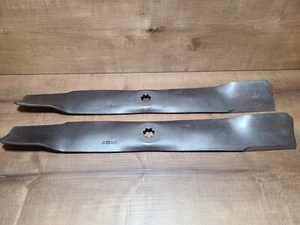 OEM 2 lames d'ensachage pour pont John Deere AM137329 AM141034 M154062 X300 X304 42" - Photo 1/6