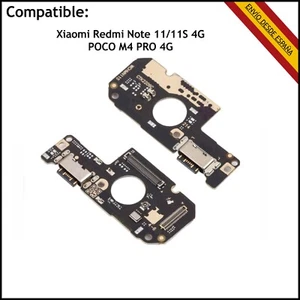 PLACA CARGA PARA XIAOMI REDMI NOTE 11 / 11S 4G / POCO M4 PRO 4G CONECTOR PUERTO - Imagen 1 de 2
