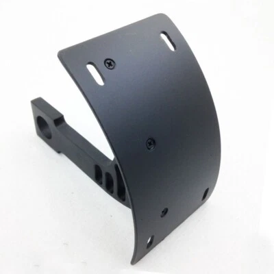 Soporte de licencia trasero montaje lateral para Kawasaki Ninja ZX6R/6RR/7R/9R/12R/14R negro Foto 1 de 4