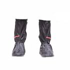 Waterproof Motorcycle Rain Boot Covers with Black Rubber Outer Soles Sizes S-2XL