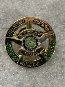 Hidalgo County Constable Precinct Four Texas Pin Lapel Police - Picture 1 of 3