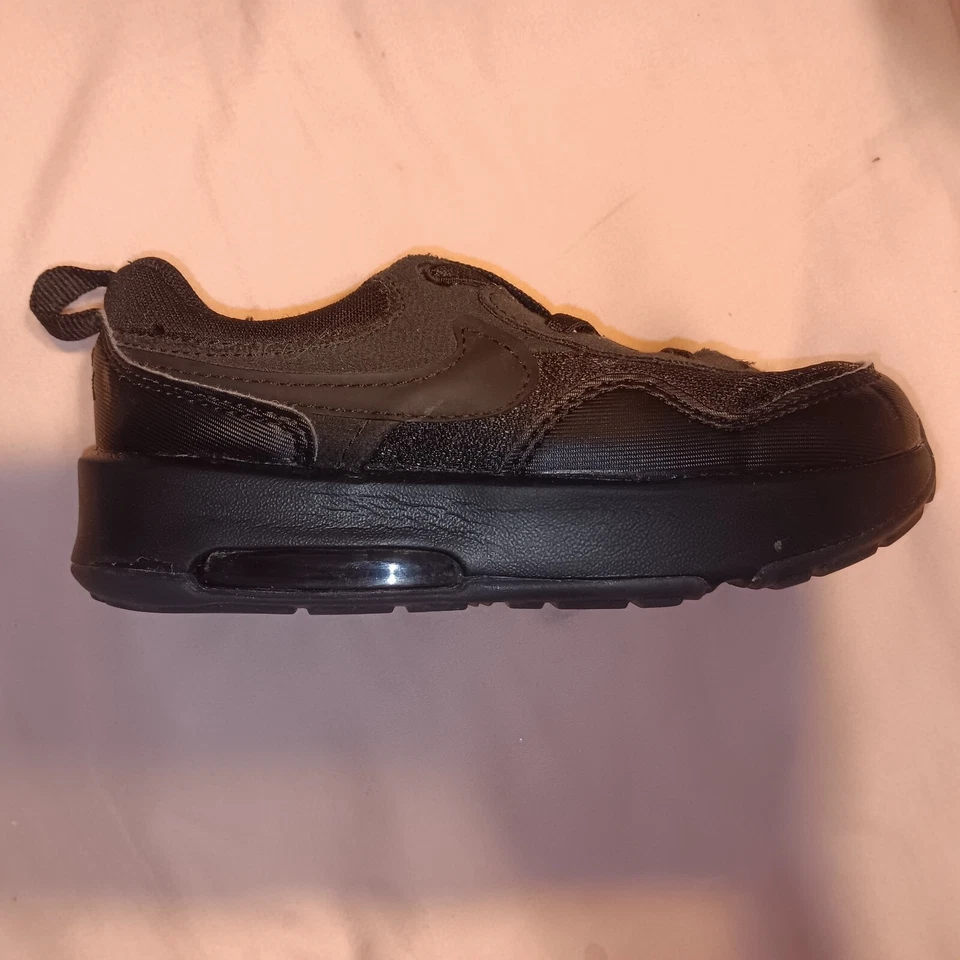 Zapatos informales para niños pequeños Nike Air Max Motif negros/antracita/negros DH9390 003 Foto 1 de 1