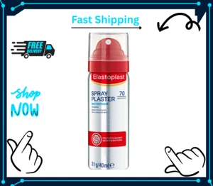 Elastoplast - Spray Plaster Waterproof & Transparent 40ml Bandaid Dressing - Picture 1 of 3