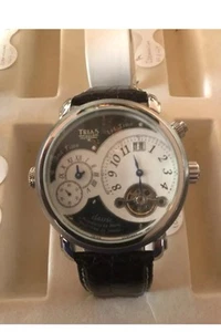 NEW TRIAS XL AUTOM/46MM/23J/DUAL TIME/ / Germany/Model Only 1 on ebay - Picture 1 of 3