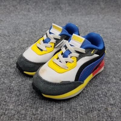 Puma City Rider Ac Boys Sneakers Toddler Shoes Size 5C 382676-05 - Image 1 of 4