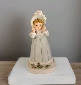 Vintage 1990 Maud Humphrey Bogart Limited Ed "MY WINTER HAT" H5554 Figur Erbstück - Bild 1 von 9