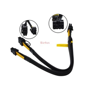 8pin to 8+6pin GPU Graphics Card Power Cable For Dell T5810 T5820 T7810 T7820 - Afbeelding 1 van 13