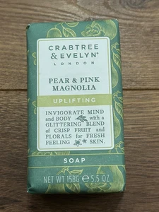 Sapone edificante Crabtree & Evelyn Pear & Magnolia 5,5 once.................NUOVO - Foto 1 di 2