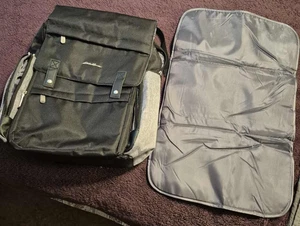 Eddie Bauer Diaper Bag/Backpack changing pad, Travel Bag many pockets  - Picture 1 of 6