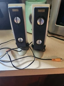Altec Lansing Computer Pair Speakers Model 2100 Left & Right - Afbeelding 1 van 5