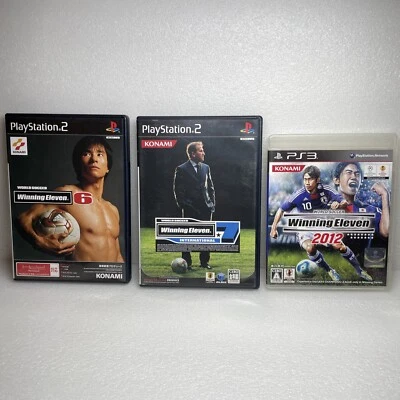 Winning Eleven 6, 7, & 2012 Japanese Playstation 2 & 3 PS2 PS3 Japan - US Seller - Image 1 of 4
